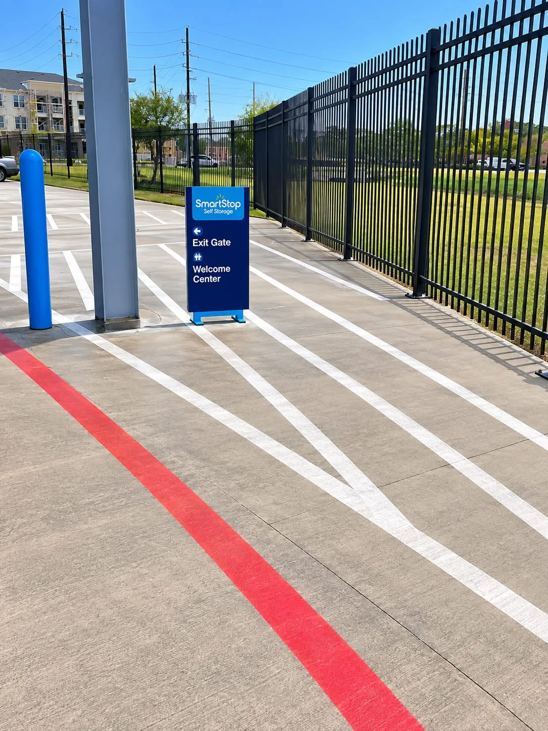 SmartStop Exit Gate and Welcome Center
