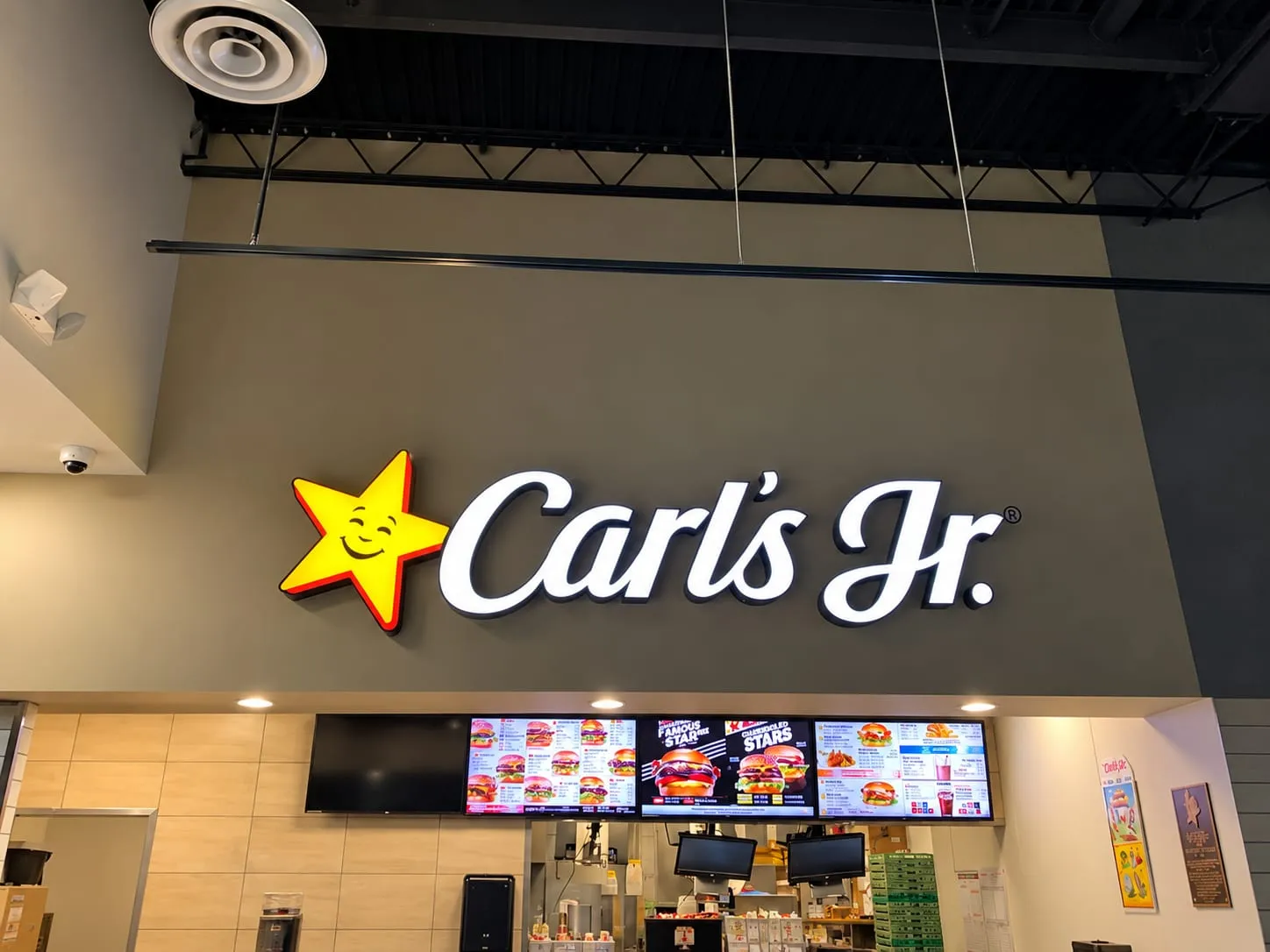Carl’s Jr. Illuminated Interior